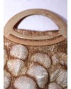 Geanta din lana impaslita, unicat, handmade, Cappucino Geanta din lana impaslita, unicat, handmade, Cappucino