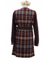 Palton carouri cu maneci jerse, unicat