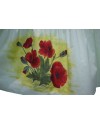 Rochie cu volane si pictura Rochie cu volane si pictura