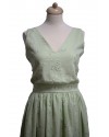 Rochie lunga in brodat