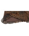 Rochita eleganta plisata, animal print, unicat